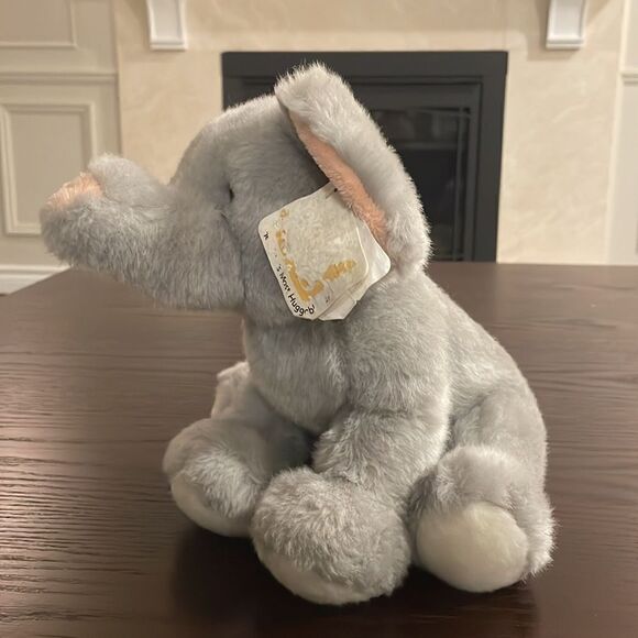 Gund Jungle Wonders Elephant Adorable Plush Grey Elephant #31085 Excellent Used - Picture 5 of 9